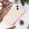 iPhone 14 Skal Wavy Hybrid Transparent/Rosa