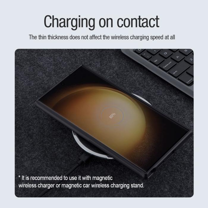 Bild 6, NILLKIN Galaxy S24 Ultra Skal MagSafe Frosted Shield Pro Svart