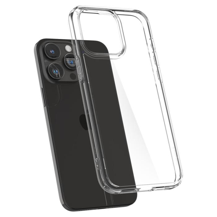 Bild 6, Spigen iPhone 15 Pro Skal Ultra Hybrid Crystal Clear