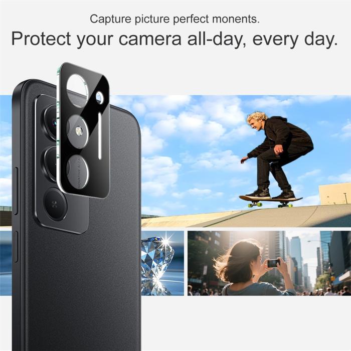 Bild 5, IMAK Xiaomi Redmi 15 Linsskydd Härdat Glas Svart