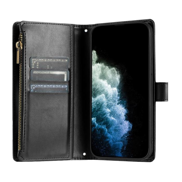 Bild 3, Samsung Galaxy S26 Ultra Fodral Multifunktionellt Läder Svart