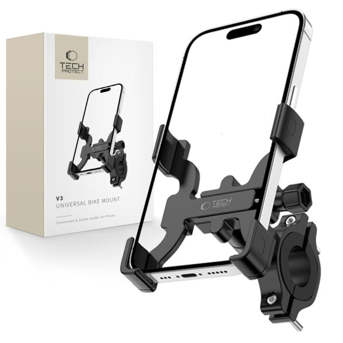 Bild 1, Tech-Protect Mobilhållare Cykel V3 Universal Svart