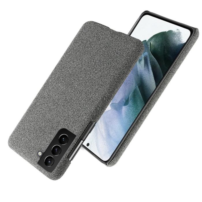 Bild 5, KSQ Samsung Galaxy S22 Plus Skal Tygbelagt Grå