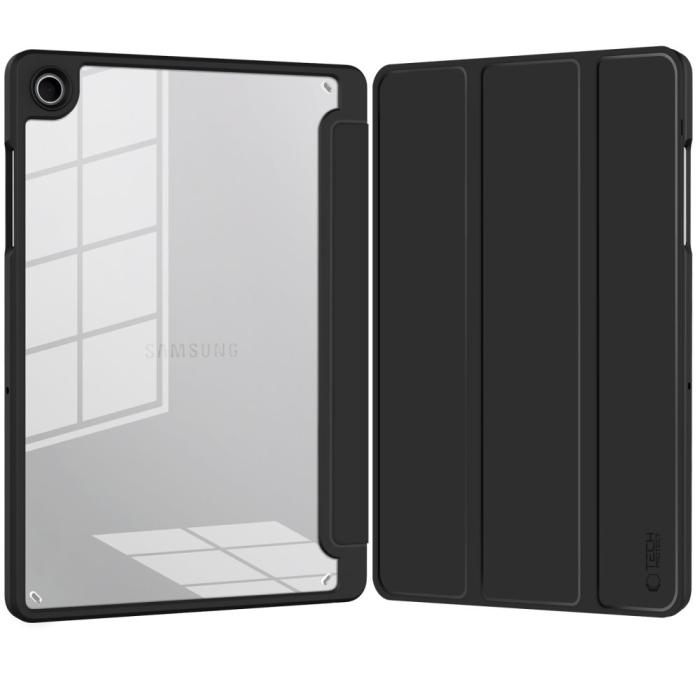 Bild 2, Tech-Protect Galaxy Tab A11/A9 Fodral SC Hybrid Violet Svart