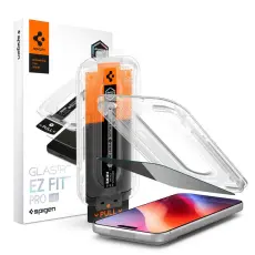 Spigen iPhone 18 Pro Sk&auml;rmskydd Glas.tR Pro HD AC