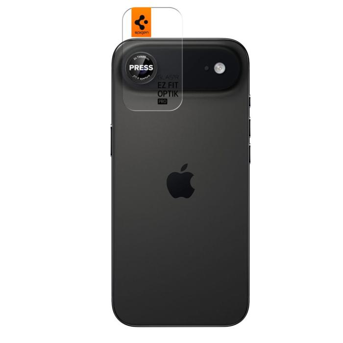 Bild 2, Spigen iPhone Air 2-PACK Linsskydd GLAS.tR 