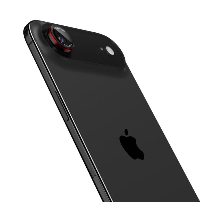 Bild 3, Spigen iPhone Air 2-PACK Linsskydd GLAS.tR 