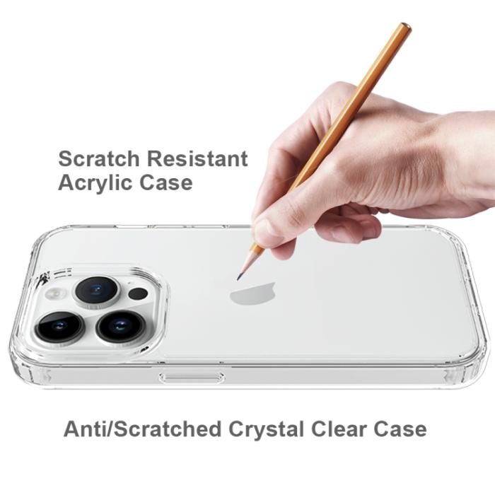 Bild 5, iPhone 15 Pro Skal Akryl/TPU Shockproof Svart