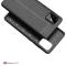 Samsung Galaxy A71 - Litchi Textur Skal - Svart