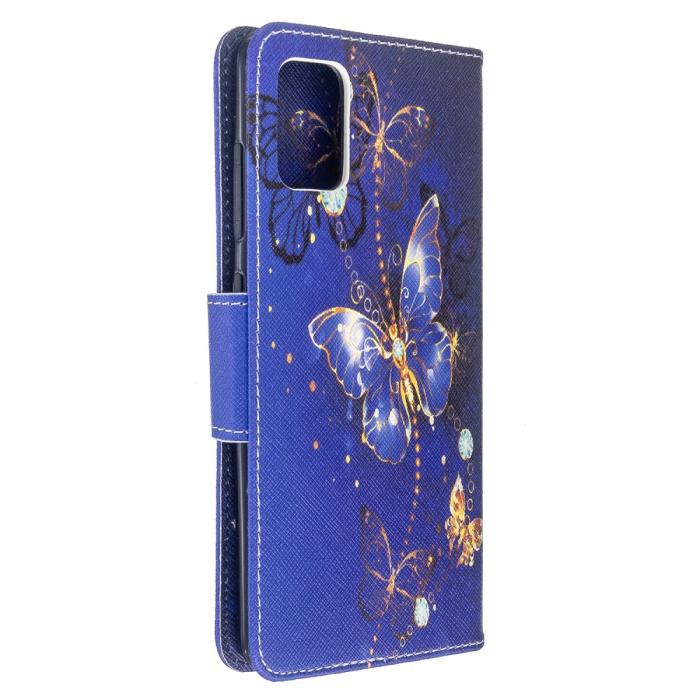 Bild 3, Samsung Galaxy A51 - Plånboksfodral - Fjärilar