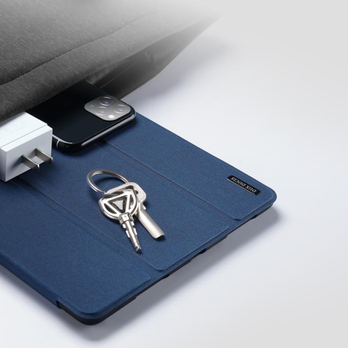 Bild 5, iPad Pro 12.9 2018/2020/2021 DUX DUCIS DOMO Series Tri-Fold Fodral - Mörk Blå