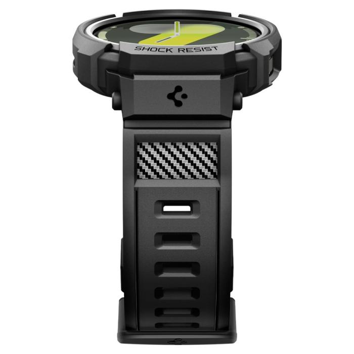 Bild 6, Spigen Galaxy Watch 8 40 mm Skal/Armband Rugged Armor 'Pro' Matt Svart