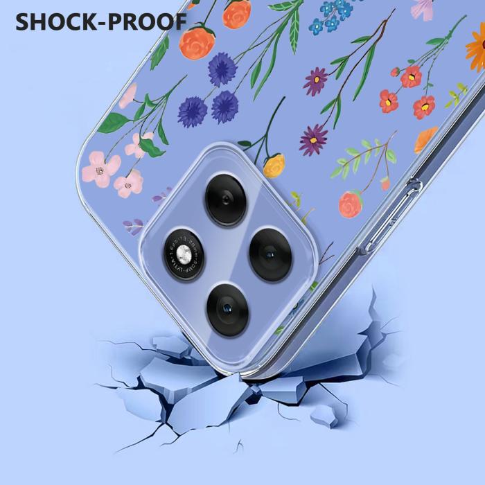 Bild 3, Motorola Moto G86 5G Skal Med Tryck Blommor