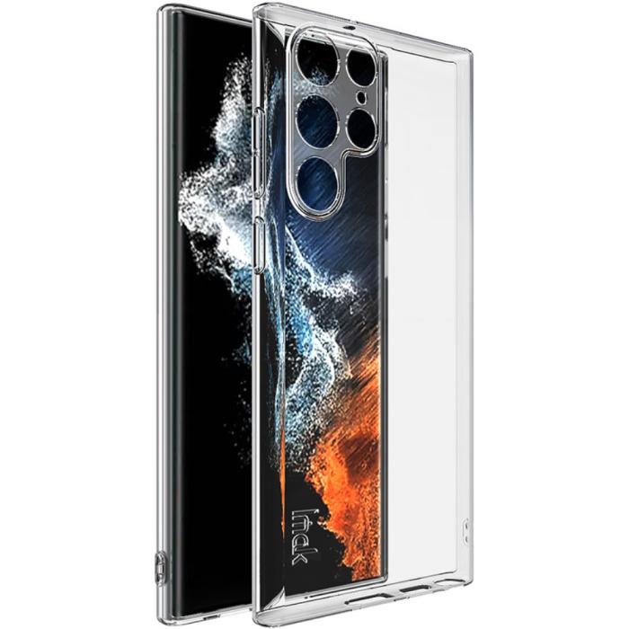 Bild 1, IMAK Samsung Galaxy S22 Ultra Skal TPU Transparent
