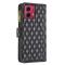 Motorola Moto G84 5G Fodral Multifunktionell Diamond Svart