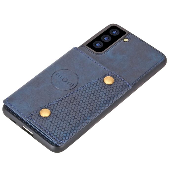 Bild 3, Samsung Galaxy S22 Skal Med Kortfack Och Magnet Blå