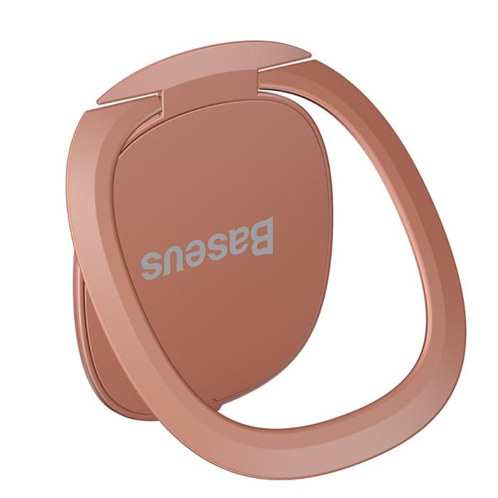Bild 1, Baseus Universal Ring Hållare Kickstand Roséguld