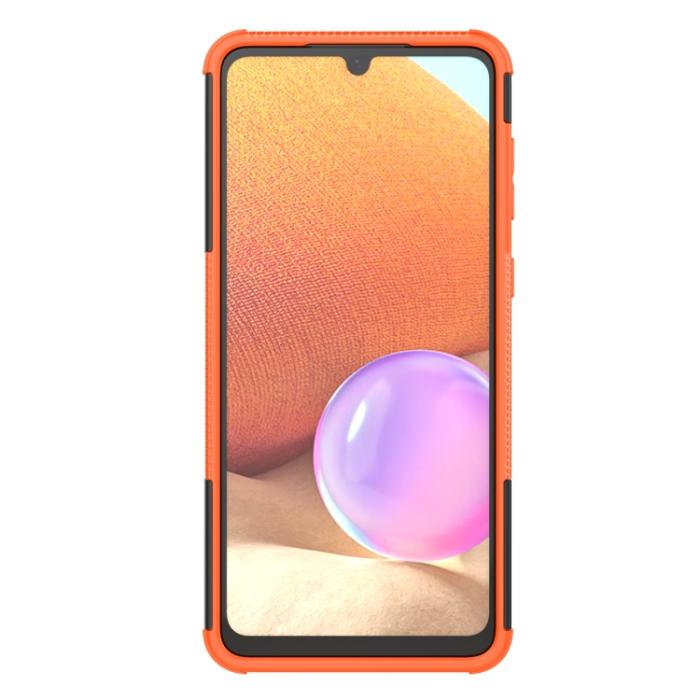 Bild 4, Samsung Galaxy A33 5G Skal Stöttåligt med Stöd Orange