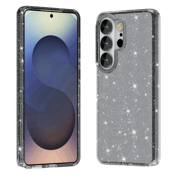 Bild 2, Samsung Galaxy S26 Ultra Skal Glitter TPU Svart