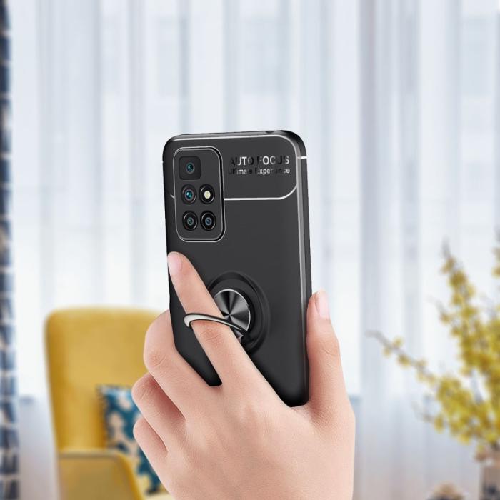 Bild 4, Xiaomi Redmi 10 Skal Ring Hållare Röd