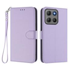 Motorola Moto G15 / G15 Power Fodral L&auml;der Lila