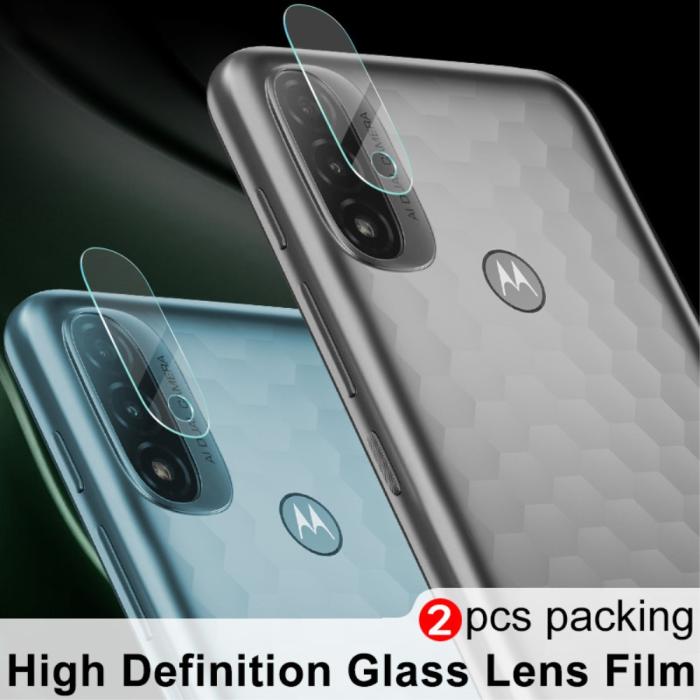 Bild 3, IMAK Motorola Moto E40 2-PACK Linsskydd Härdat Glas