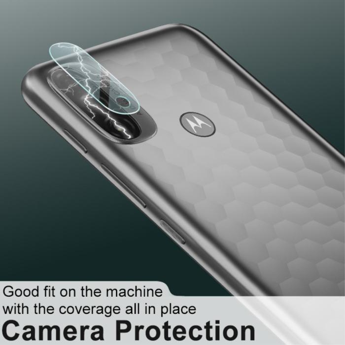 Bild 4, IMAK Motorola Moto E40 2-PACK Linsskydd Härdat Glas