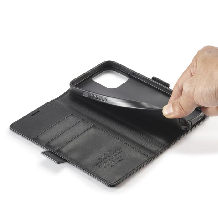 Bild 6, LC.IMEEKE iPhone 14 Pro Fodral Med Magnetisk Stängning Svart