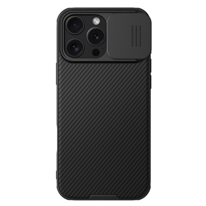 Bild 1, NILLKIN iPhone 16 Pro Skal CamShield Pro Svart
