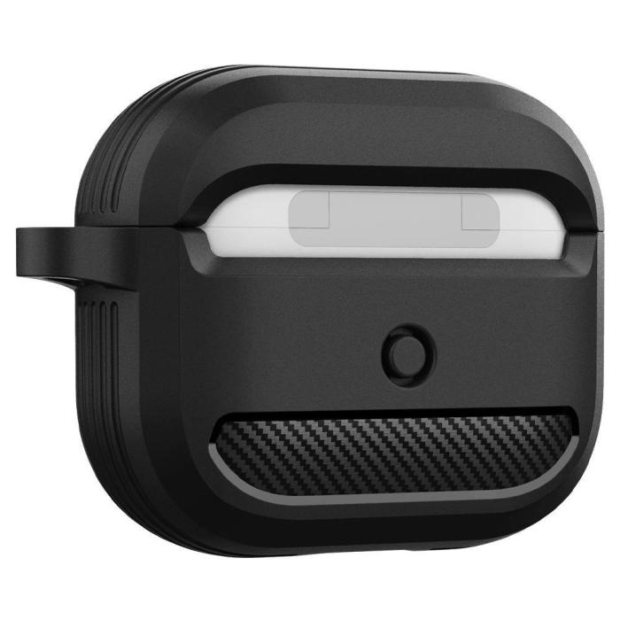 Bild 4, Spigen Apple AirPods 3 (2021) Skal Rugged Armor Matt Svart