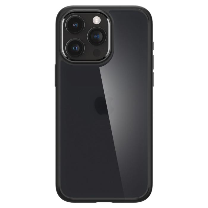 Bild 2, Spigen iPhone 15 Pro Skal Ultra Hybrid Frostad Svart
