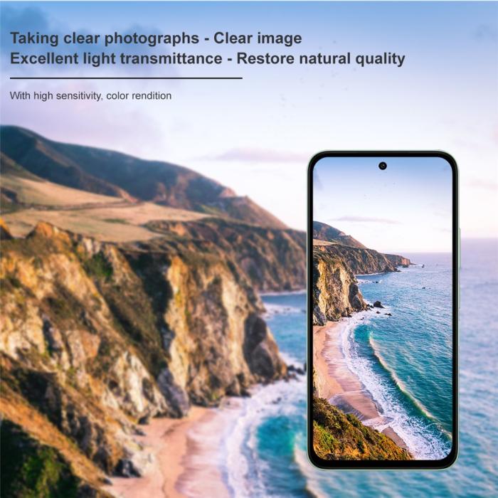 Bild 6, IMAK Xiaomi Redmi 15 Linsskydd Härdat Glas Svart
