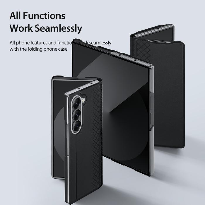 Bild 5, DUX DUCIS Samsung Galaxy Z Fold 7 Fodral Bril Series Svart