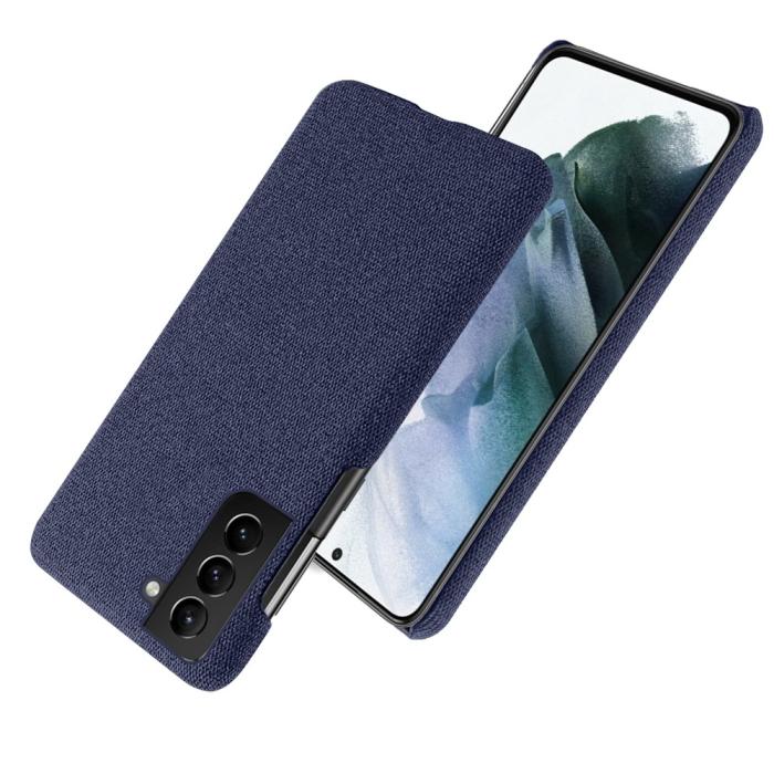 Bild 5, KSQ Samsung Galaxy S22 Plus Skal Tygbelagt Blå