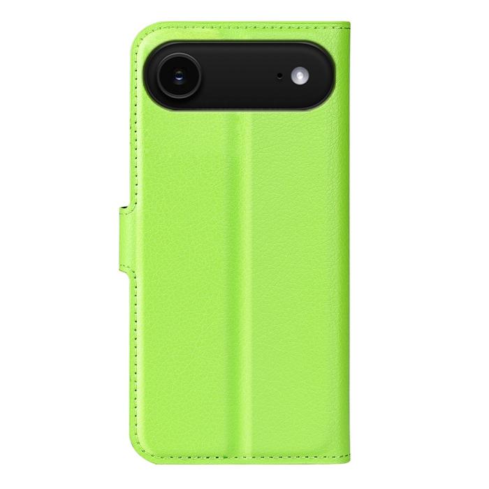 Bild 3, iPhone Air Fodral Litchi Läder Grön
