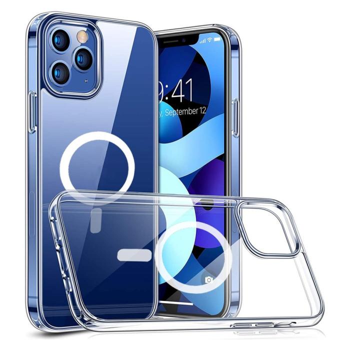 Bild 1, iPhone 12 Pro Max - Joyroom MagSafe Skal - Transparent