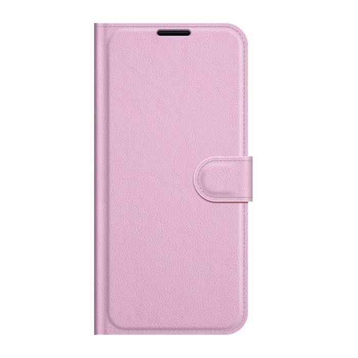 Bild 5, Motorola Moto G50 - Litchi Plånboksfodral - Ljus Rosa