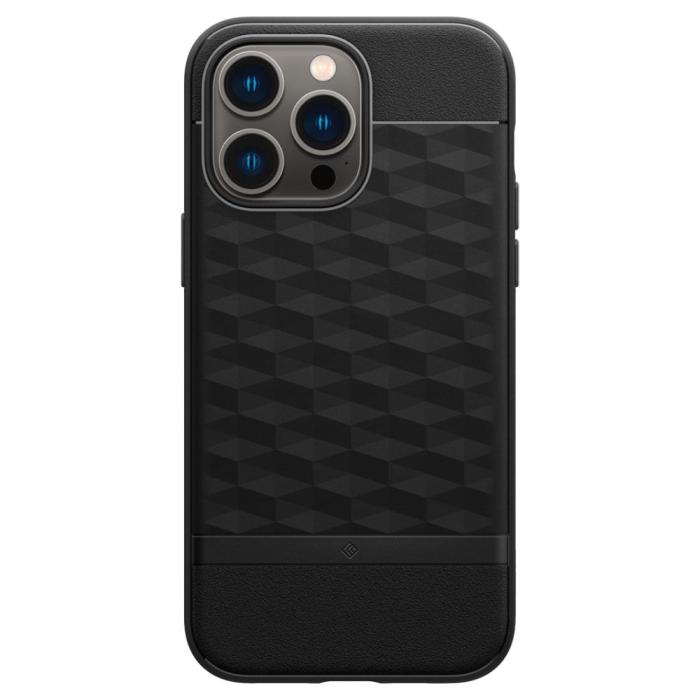 Bild 2, Spigen Caseology iPhone 14 Pro Skal MagSafe Parallax Matt Svart