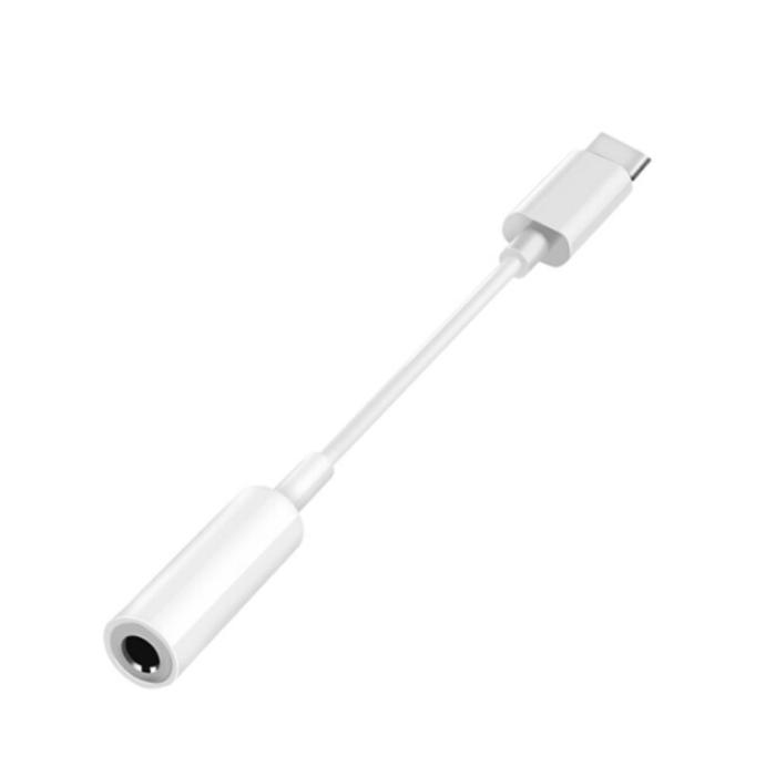Bild 4, USB-C till AUX 3.5 mm adapter - Vit