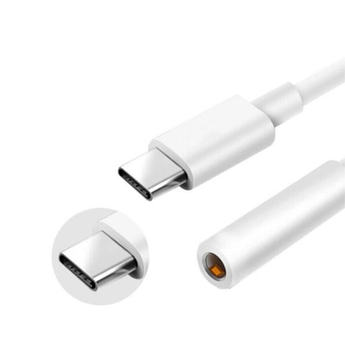 Bild 5, USB-C till AUX 3.5 mm adapter - Vit