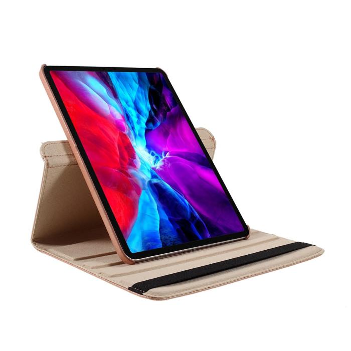 Bild 5, iPad Pro 12.9 (2018/2020) - 360° Rotation Fodral - Roséguld