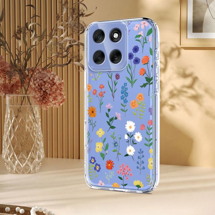 Bild 5, Motorola Moto G86 5G Skal Med Tryck Blommor
