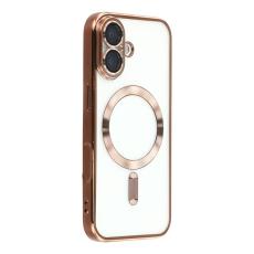 iPhone 17 Skal MagSafe Electroplated TPU Koppar