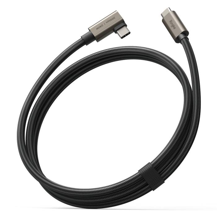 Bild 2, Ringke 1m 240W PD USB 3.2 Gen 2x2 USB-C - USB-C Degree Kabel
