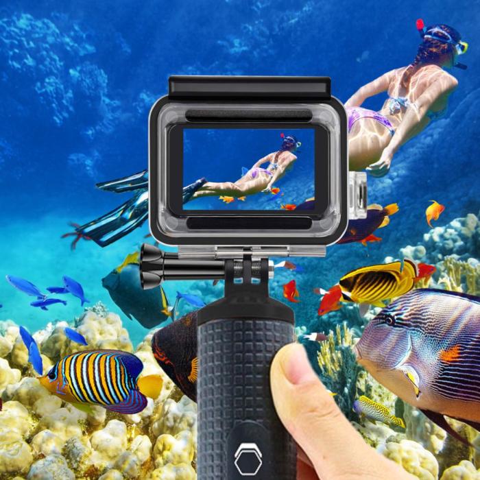 Bild 4, Tech-Protect GoPro Hero 5/6/7 Vattentät Fodral Transparent