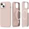 Tech-Protect iPhone 15 Plus Skal MagSafe Silikon Candy Pink