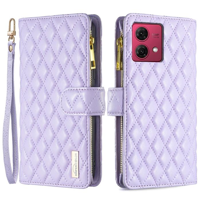 Bild 1, Motorola Moto G84 5G Fodral Multifunktionell Diamond Lila