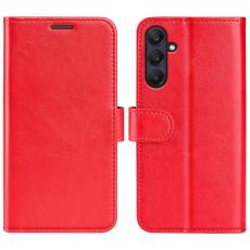Samsung Galaxy A26 5G Fodral Crazy Horse L&auml;der R&ouml;d