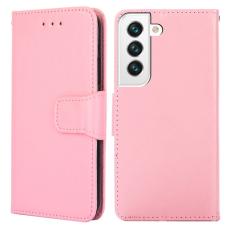 Samsung Galaxy S23 Plus Fodral Läder Ljus Rosa