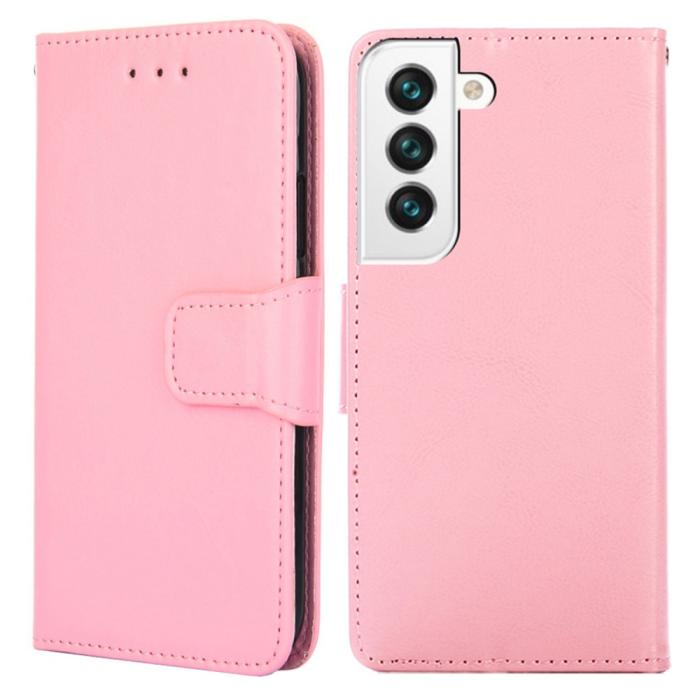 Bild 1, Samsung Galaxy S23 Plus Fodral Läder Ljus Rosa